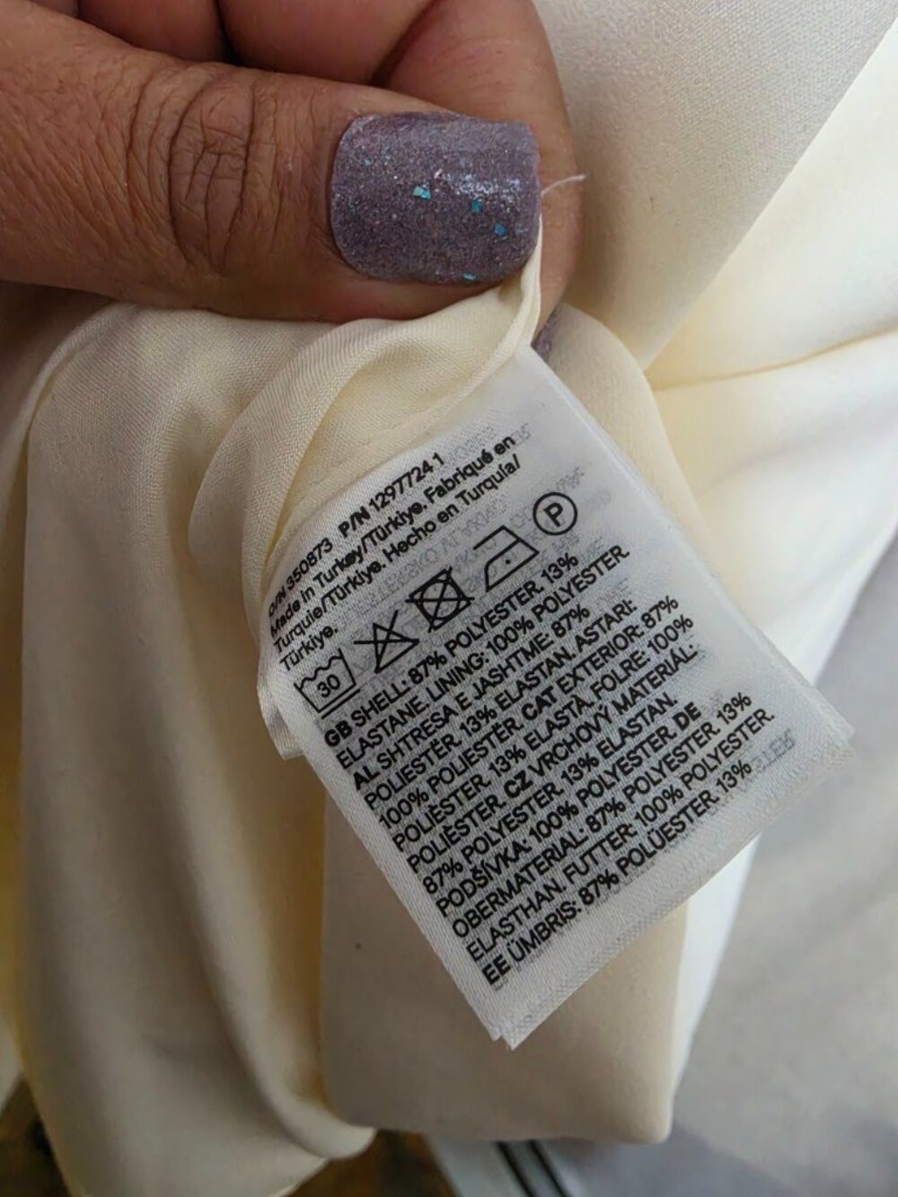 H & M Button up Vest DRESS - Picture 10 of 12